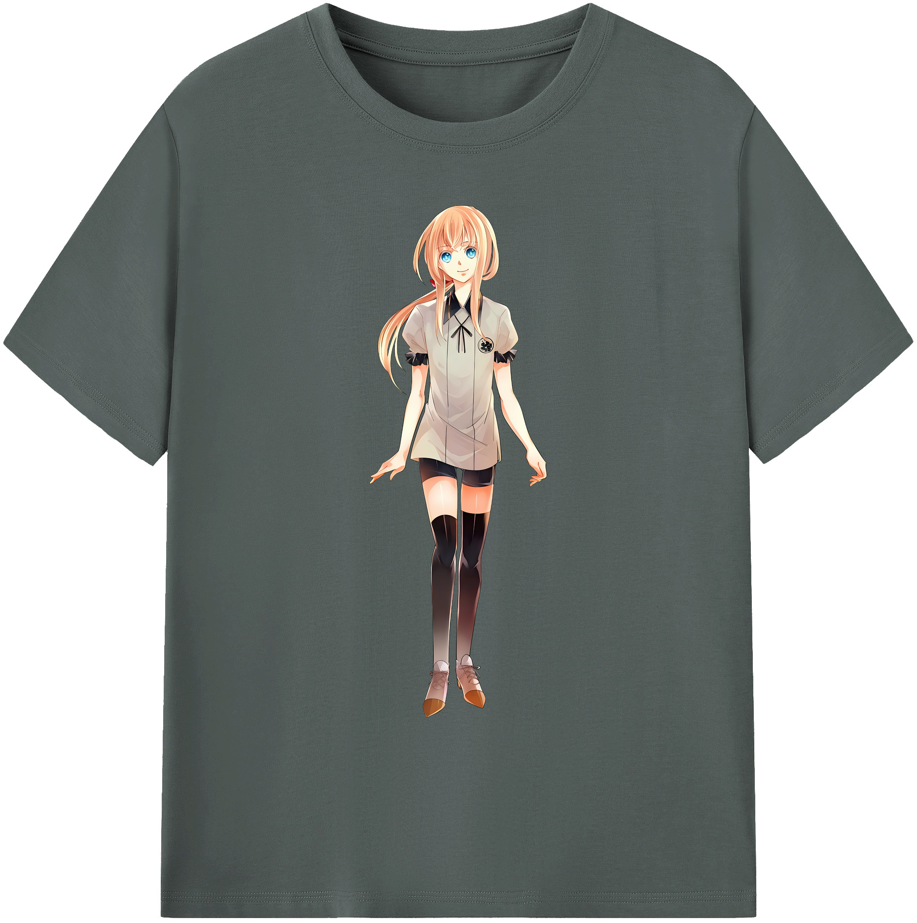 （画像用） 刀剣乱舞 Touken Ranbu 綿100％ メンズ半袖Tシャツ｜肌触りやわらか＆通気性